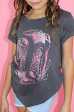 Load image into Gallery viewer, Rhinestones Boots Tee
