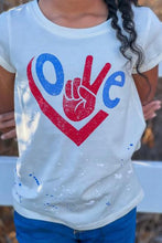 Load image into Gallery viewer, Love Peace T-shirt
