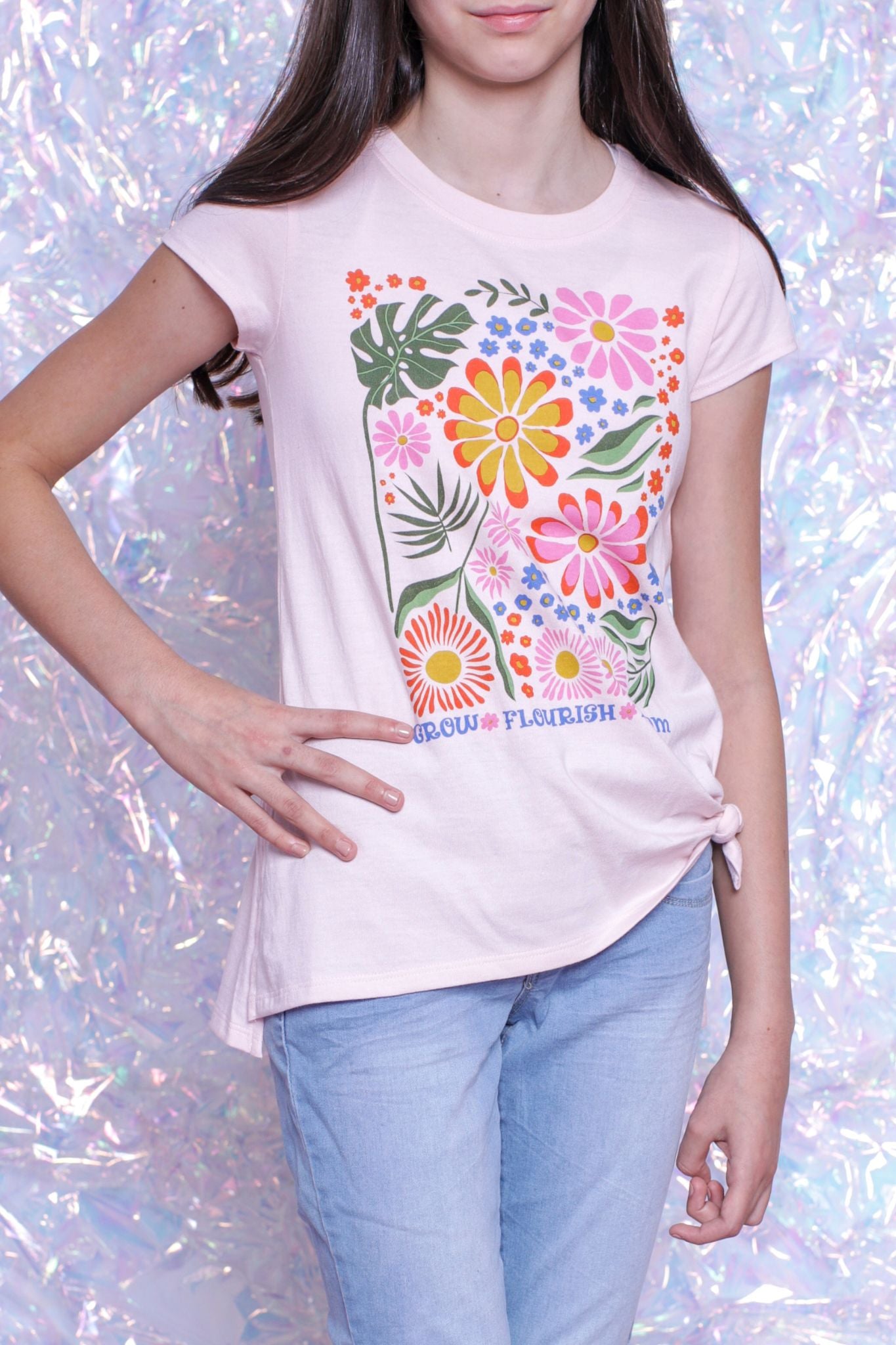 Grow Flourish Bloom Shirt