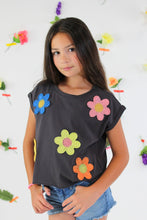 Load image into Gallery viewer, Crochet Flowers Tee
