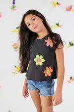 Load image into Gallery viewer, Crochet Flowers Tee
