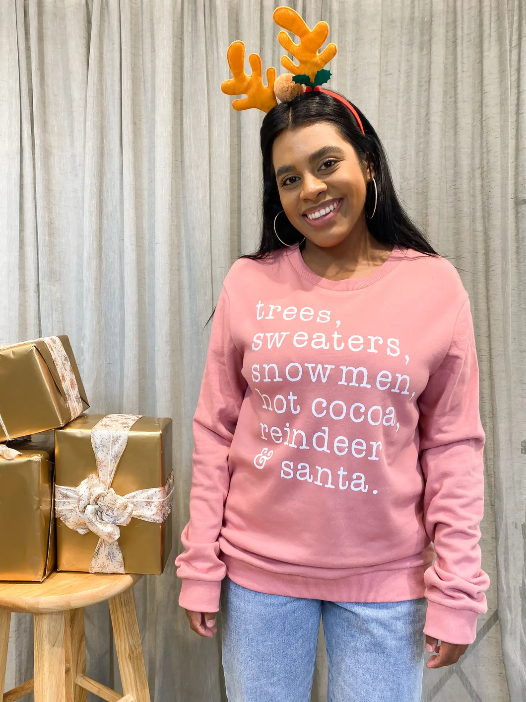 Snowman sweatshirt top